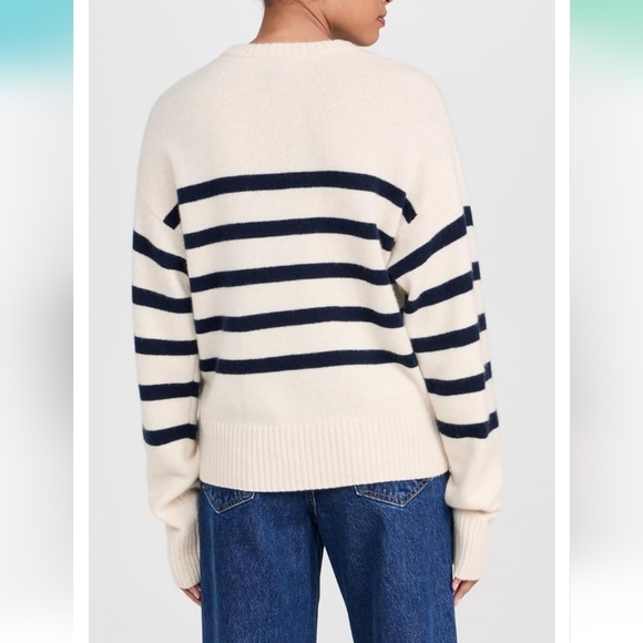 Better Be Women's Stripped Crew Neck Sweater NWT - Picture 2 of 15